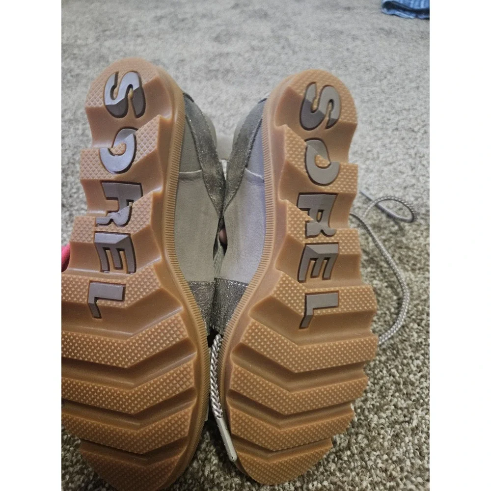 Sorel Women's Joanie II Ankle Lace Sandal Color Ash‎ Brown Size 7.5 NWOB Strappy